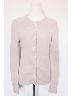 Eddie Bauer Beige Button Front Cardigan Sweater Women’s Small Classic